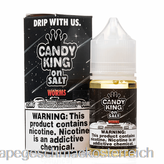 Würmer – Candy King Auf Salz – 30 Ml 50 Mg Vape-Geschmack